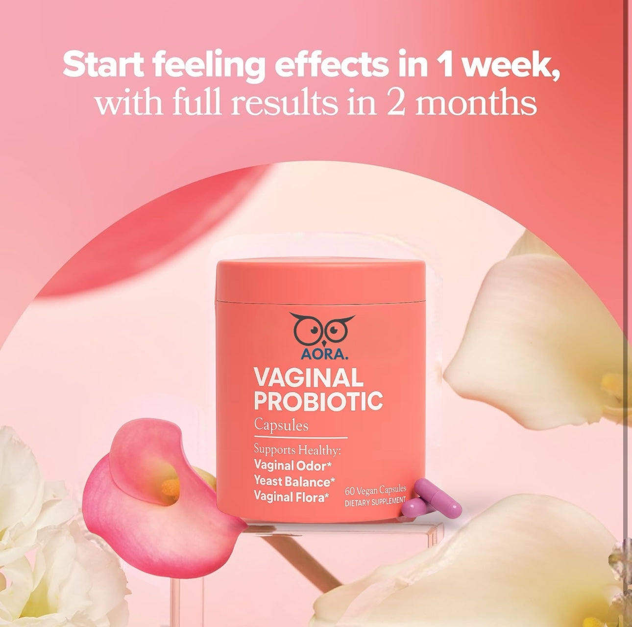 Vaginal Health Supplement - Promote Healthy Vaginal Odor & Vaginal Flora