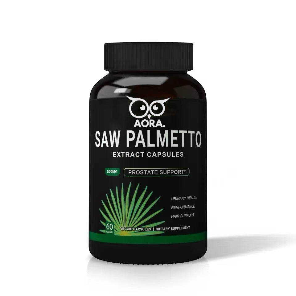 Premium Organic Saw Palmetto Supplement – For Hair & Prostate Health
